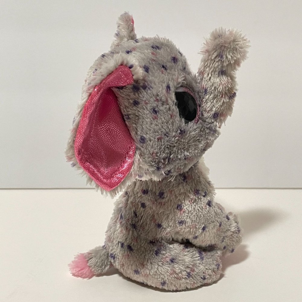 TY Beanie Boos Plush Specks Elephant Stuffed Animal Glittery Eyes Toy with Tag - Picture 8 of 13